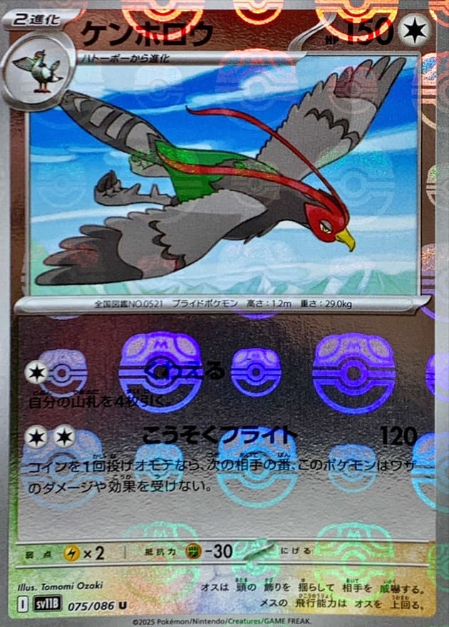 ケンホロウ(マスターボール)