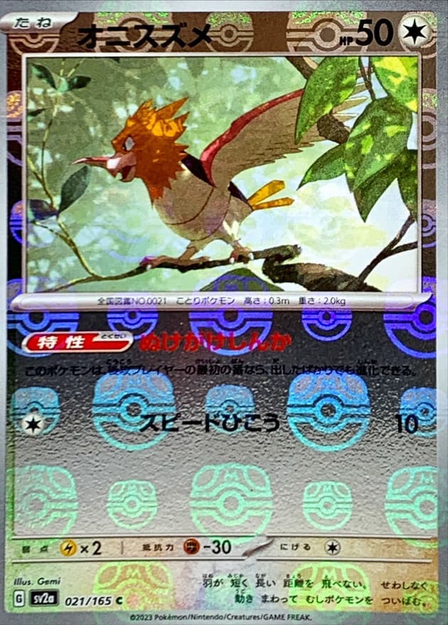 オニスズメ(マスターボール)