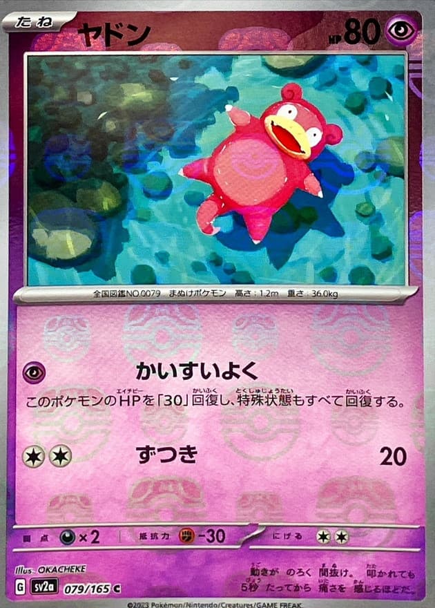 ヤドン(マスターボール)