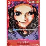 ニコ・ロビン(foil/赤枠/漫画絵) · R · Promo Cards · OP01-017